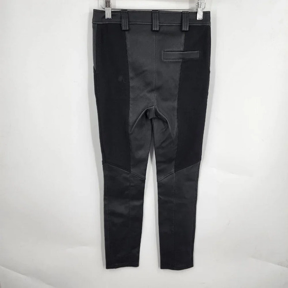 A.L.C. Devin Skinny Lamb Leather Pants in Black Women's Size 2 NWT $795 - Picture 3 of 12